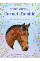 J'aime les chevaux - carnet d'amitié