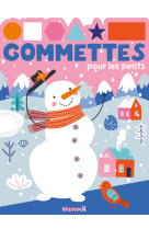 Gommettes pour les petits (bonhomme de neige)