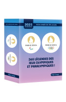 Mon année en 365 jours - 2025 - 365 légendes des jeux olympiques et paralympiques !