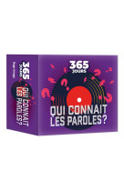 365 jours - qui connait les paroles ?