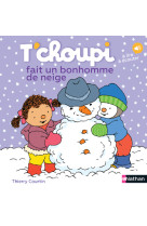 T'choupi fait un bonhomme de neige