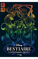 Cartes à gratter bestiaire disney