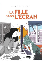 La fille dans l'écran