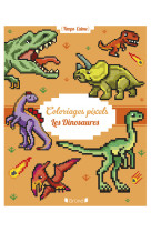 Coloriages pixels - les dinosaures