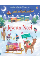 Joyeux noël - premiers autocollants - dès 3 ans