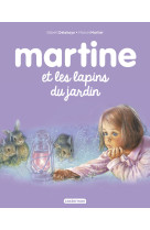 Martine et les lapins du jardin