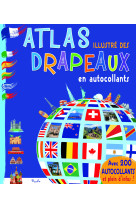 Atlas illustré des drapeaux en autocollants