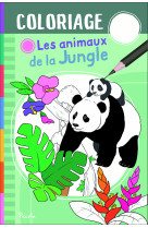 Les animaux de la jungle - coloriage