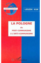 La pologne du post-communisme a l'anti-communisme