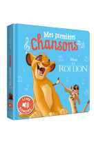 Le roi lion - mes premières chansons - livre sonore - disney