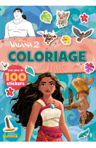 Disney vaiana 2 - coloriage avec plus de 100 stickers