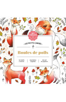 Les petits carrés d'art-thérapie boules de poils