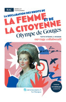 Déclaration des droits de la femme et de la citoyenne, olympe de gouges