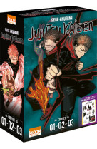 Coffret jujutsu kaisen vol. 1 à 3