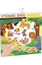 Stickers épais - animaux