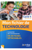 Mon fichier de technologie cycle 4 2019