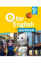 E for english 5e - anglais ed.2017 -workbook