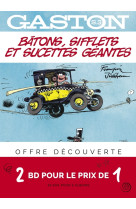 Bi-pack t3 + t2 (offert) gaston hors-série / edition spéciale