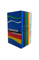 Coffret 6 couleurs michel pastoureau : bleu, noir, vert, rouge, blanc et jaune