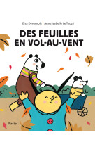 Des feuilles en vol-au-vent