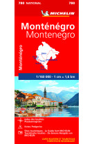 Carte nationale montenegro