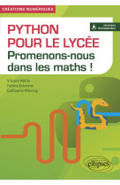 Python pour le lycée - promenons-nous dans les maths !