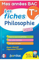 Mes années bac - les fiches philosophie tle