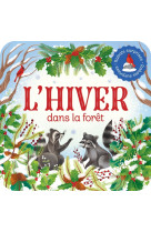 Rabats surprises   l'hiver dans la forêt