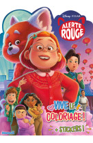 Disney pixar alerte rouge - vive le coloriage !