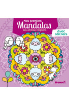 Mes premiers mandalas : les animaux mignons - avec stickers