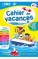 Cahier de vacances 2024, du cm2 vers la 6e 10-11 ans