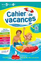 Cahier de vacances 2024, de la 5e vers la 4e