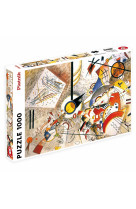 Puzzle wassily kandinsky bustling aquarelle 1923 1000 pcs