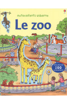 Le zoo - autocollants usborne