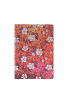 Carnet sakura midi pages lignees