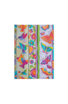 Carnet colibris et papillons midi pages blanches