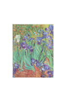 Carnet van gogh les iris ultra pages blanches