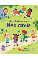 Mes amis - premiers autocollants