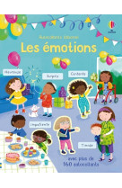 Les emotions - autocollants usborne