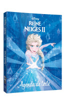 La reine des neiges 2 - agenda de texte - disney