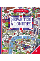 Disparition a londres - livre avec carte