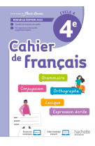 Cahier de francais cycle 4/4e - cahier d'activites - ed. 2022