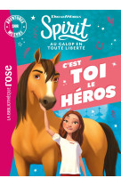 Spirit au galop en toute liberte c'est toi le heros presentoir usborne