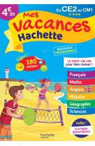 Mes vacances hachette du ce2 au cm1 2020