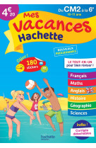 Mes vacances hachette cm2/6e