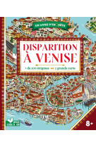 Disparition a venise - livre avec carte