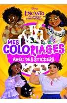 Encanto mes coloriages avec stickers - disney