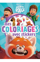 Alerte rouge mes coloriages avec stickers