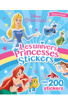 Les univers princesses stickers ariel et aurore