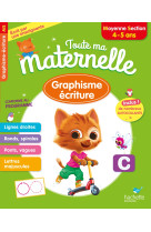 Graphisme ecriture moyenne section 4-5 ans ed 2022